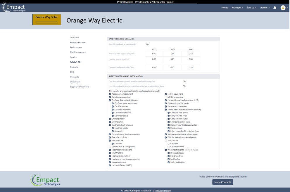 Orange Way Electric